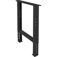 Pattes d'&eacute;tabli pour service industriel, Acier, 24" p x 34" h, Simple Groupe Generik