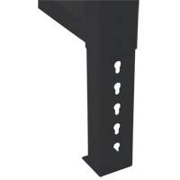 Pattes d'&eacute;tabli pour service industriel, Acier, 30" p x 34" h, Simple Groupe Generik