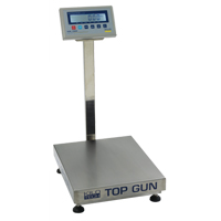 Top Gun Electronic Platform Scales, 18" L x 12" W, 150 lbs. Capacity Groupe Generik