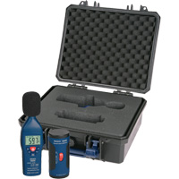 Sound Level Meter and Calibrator Kit, 30 - 130 dB Measuring Range Groupe Generik