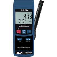Data Logging Thermo-Hygrometer, 5% - 95% RH, 32° - 122° F ( 0° - 50°C ) Groupe Generik
