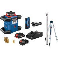 Revolve4000 Connected Self-Leveling Horizontal Rotary Laser Kit, 4000' (1219.2 m), 635 Nm Groupe Generik