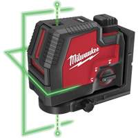 Laser vert &agrave; lignes crois&eacute;es et points daplomb rechargeable par USB Redlithium 21 Groupe Generik