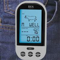 Wireless Meat & Poultry Thermometer, Contact, Digital, 32-482°F (0-250°C) Groupe Generik