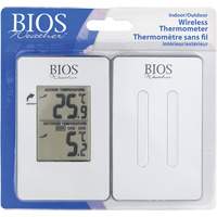 Indoor/Outdoor Wireless Thermometer, Non-Contact, Analogue, 31-158°F (-35-70°C) Groupe Generik