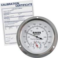 Dial Thermo-Hygrometer with ISO Certificate, 0% - 100% RH, 30 - 250°F (0 - 120°C) Groupe Generik