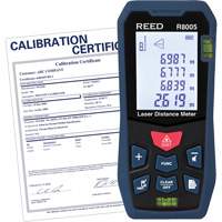 T&eacute;l&eacute;m&egrave;tre laser avec certificat de calibration, 0' - 164' (0 m - 50 m) Gamme de mesure, Num&eacute;rique (&eacute;lectronique) Groupe Generik