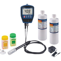 pH/mV Meter with Buffer Solution & Power Adapter Kit Groupe Generik