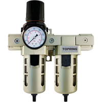 Airflo 400 Filter, Regulator & Coalescing Filter, 1/2" NPT, 150 PSI, 1.5 fl. Oz. Capacity Groupe Generik