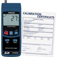 Data Logging Vibration Meter with ISO Certificate, 10% - 85% RH, 32°- 122° F ( 0° - 50° C ) Groupe Generik