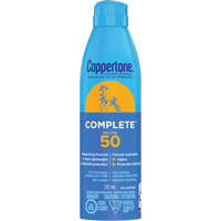 &eacute;cran solaire r&eacute;sistant &agrave; l'eau Sport, FPS 50, A&eacute;rosol Groupe Generik