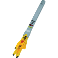 Pop-Up Safety Cone, Trilingual With Pictogram Groupe Generik