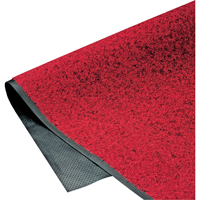 ColorStar Matting, Wiper, 3' x 5' x 3/8", Red/Black Groupe Generik