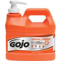 Natural Orange Hand Cleaner, Pumice, 1.89 L, Pump Bottle, Citrus/Orange Groupe Generik
