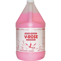 D&eacute;tergent liquide pour vaisselle V-Rose, Liquide, 4 L, Fraîcheur Groupe Generik