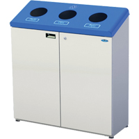 Stations de recyclage autonomes, Vrac, Acier, 53,1 gal. US Groupe Generik
