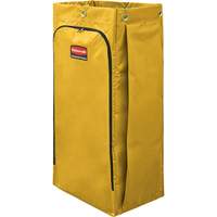 Executive Vinyl Bag for High-Capacity Janitorial Cleaning Carts Groupe Generik