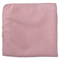 Light-Duty Cleaning Cloth, Microfibre, Red Groupe Generik