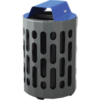 R&eacute;cipients &agrave; d&eacute;chets 2020 Stingray, M&eacute;tal, 42 gal. US Groupe Generik