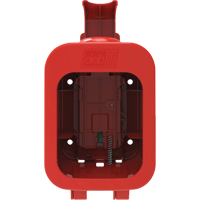 DebMed&reg; Point-of-Care Locking Dispenser, Push, 400 ml Capacity, Bulk Format Groupe Generik