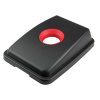 Waste Classification - Lid, Open Lid, Plastic, Fits Container Size: 17-1/4" x 12-1/2" Groupe Generik