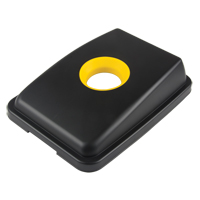 Waste Classification - Lid, Open Lid, Plastic, Fits Container Size: 17-1/4" x 12-1/2" Groupe Generik
