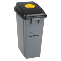 Recycling & Garbage Bin, Plastic, 16 US gal. Groupe Generik