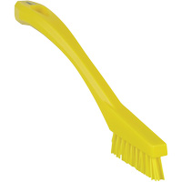 Brosse &agrave; recoins, Soies Ferme, Longueur de 8", Jaune Groupe Generik