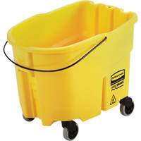 Seau pour vadrouille Wavebrake, Capacit&eacute; de 8.75 gal. US (35 pintes), Jaune Groupe Generik