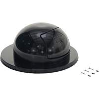 Couvercle pour baril &agrave; d&eacute;chets, Couvercle bomb&eacute;, M&eacute;tal, Convient aux contenants 23-1/2" dia. Groupe Generik