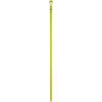 Manche ultra hygi&eacute;nique, Balai/Grattoir/Raclette, Jaune, Ergonomique, 59" lo Groupe Generik