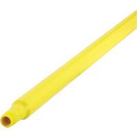 Manche ultra hygi&eacute;nique, Balai/Grattoir/Raclette, Jaune, Ergonomique, 59" lo Groupe Generik