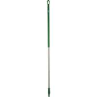 Handle, Broom/Scraper/Squeegee, Green, Standard, 59" L Groupe Generik
