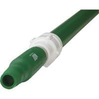 Manche de brosse pour plateforme, Brosse/Support &agrave; tampon, Vert, T&eacute;lescopique, 62"-113" lo Groupe Generik