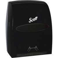 Distributeur d'essuie-mains Essential de Scott, Manuel/Sans contact, 12,63" la x 10,2" p x 16,13" h Groupe Generik