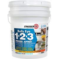 Bulls Eye 1-2-3&reg; Water-Base Primer, 18.9 L, Pail, White Groupe Generik