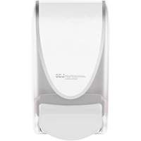Proline Quick-View Transparent Soap Dispenser, Push, 1000 ml Capacity, Cartridge Refill Format Groupe Generik