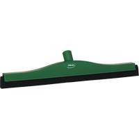 Fixed Head Food Hygiene Floor Squeegee, 20", Green Groupe Generik