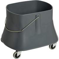 Seau pour vadrouille Champ, Capacit&eacute; de 10 gal. US (40 pintes), Gris Groupe Generik