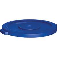 Couvercle pour contenant &agrave; d&eacute;chets, Couvercle plat, Plastique, Convient aux contenants 22" dia. Groupe Generik