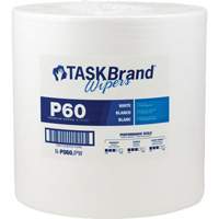Chiffons de premi&egrave;re qualit&eacute; P60 TaskBrand, Tout usage, 13" lo x 12" la Groupe Generik