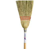 Lobby Corn Broom, 3-String, Wood Handle Groupe Generik