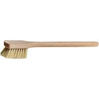 Brosse &agrave; chaudron &agrave; manche long, 20" l, Soies Tampico, Beige Groupe Generik