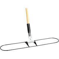Support et manche pour vadrouille &agrave; &eacute;pousseter Clipper, 24", M&eacute;tal Groupe Generik