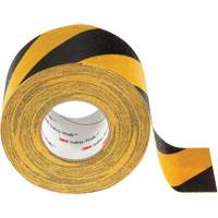 Ruban antid&eacute;rapant tout usage Safety-Walk, 4" x 60', Noir & jaune Groupe Generik