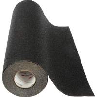 Ruban avec abrasif &agrave; gros grains anti-d&eacute;rapant Safety-Walk, 36" x 30', Noir Groupe Generik