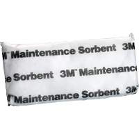 Tampon absorbant de maintenance, Huile seulement, 15" lo x 7" la, 12,6 gal absorption/pqt Groupe Generik