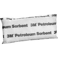 Petit tampon absorbant pour produits p&eacute;troliers, Huile seulement, 15" lo x 7" la, 12,7 gal absorption/pqt Groupe Generik