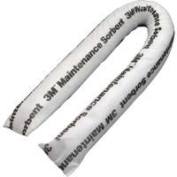 Maintenance Sorbent Mini-Boom, Universal, 4' L x 3" W, 15.6 gal Absorbancy Groupe Generik