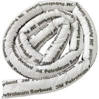 Petroleum Sorbent Mini-Boom, Oil Only, 1' L x 3" W, 15.7 gal Absorbancy Groupe Generik